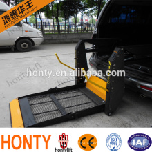 vertical power wheelchair platform lift for van